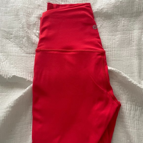 lululemon athletica Pants - Lululemon Align Leggings Crop 23'' in Love Red